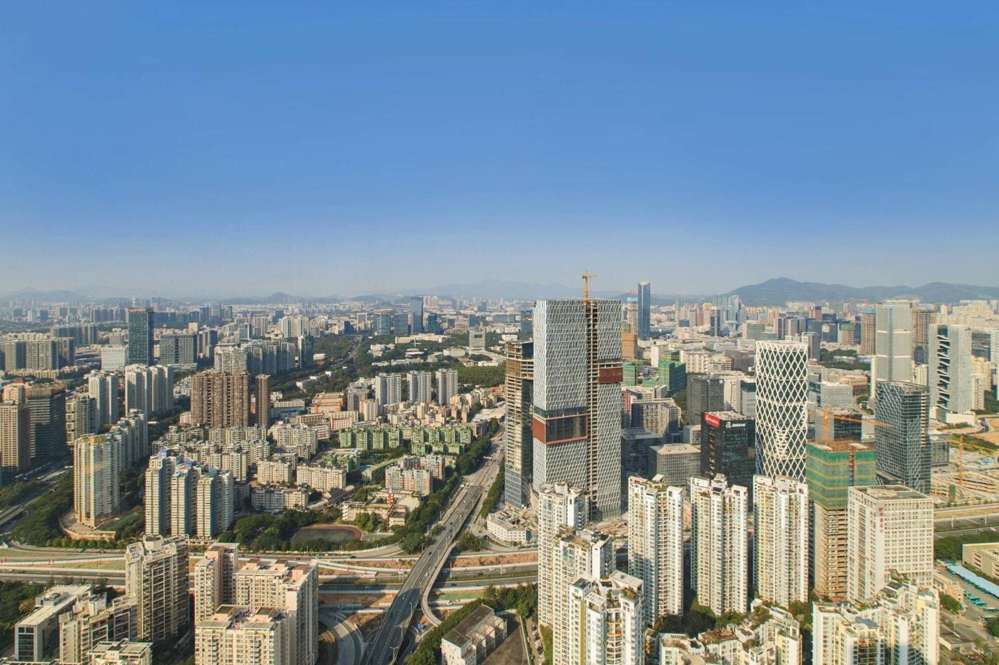 Shenzhen Marriott Hotel Nanshan Bagian luar foto