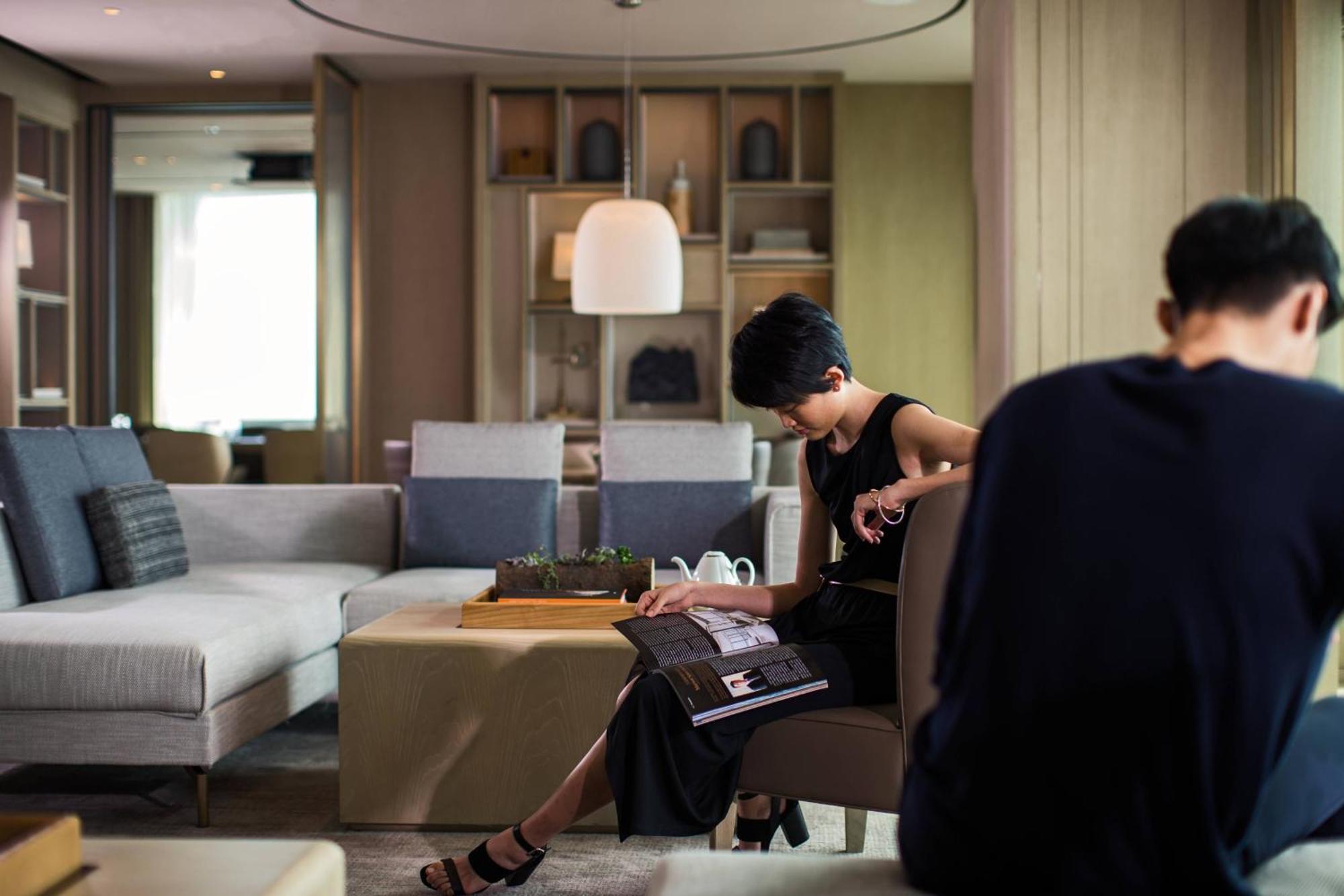 Shenzhen Marriott Hotel Nanshan Bagian luar foto