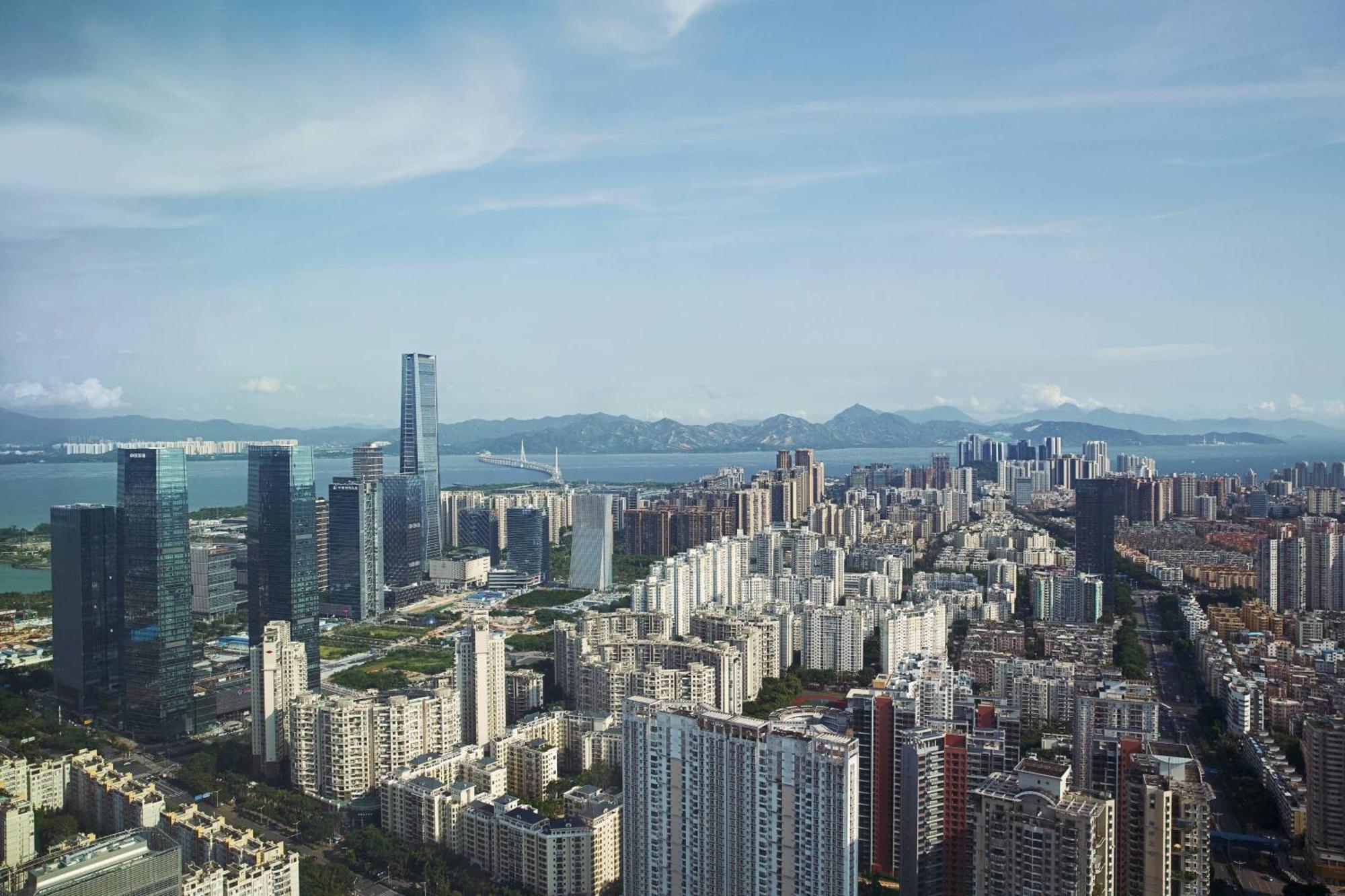 Shenzhen Marriott Hotel Nanshan Bagian luar foto