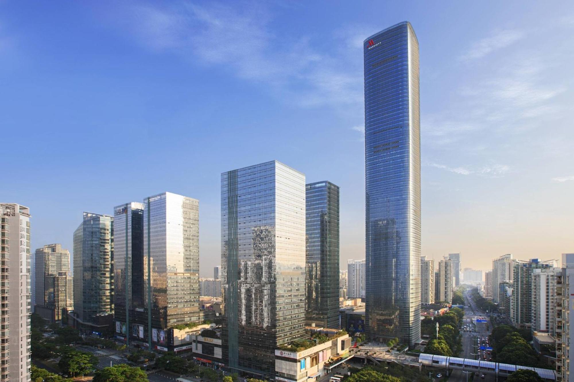 Shenzhen Marriott Hotel Nanshan Bagian luar foto